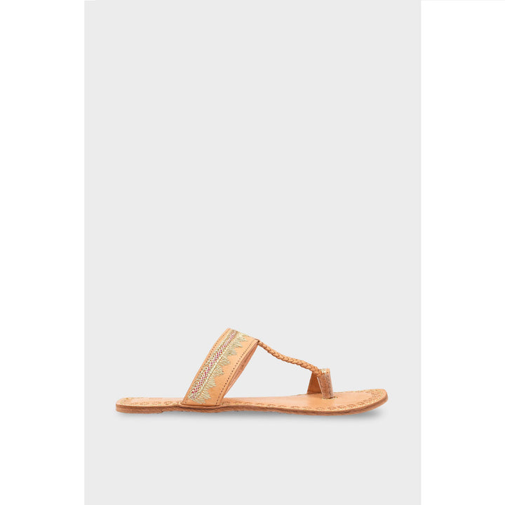 Fawn Kolapoori Chappal EC0256