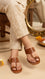 Coffee Leather Kolapori For Women EC0262