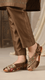 Brown Formal Peshawari Chappal EC3183