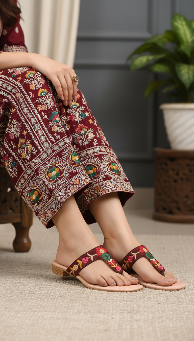 Pink Formal Sandal For Women EC3185