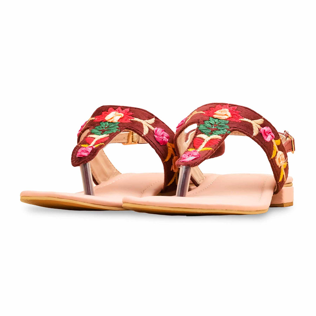 Pink Formal Sandal For Women EC3185