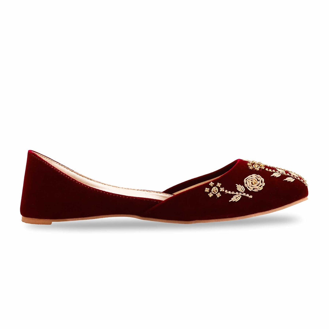 Maroon Fancy Khusa EC8380