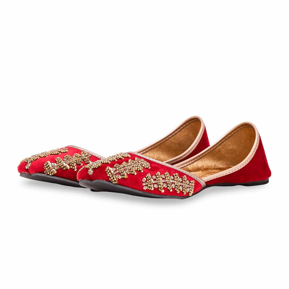 Maroon Fancy Khusa EC8469