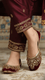 Maroon Fancy Khusa EC8513
