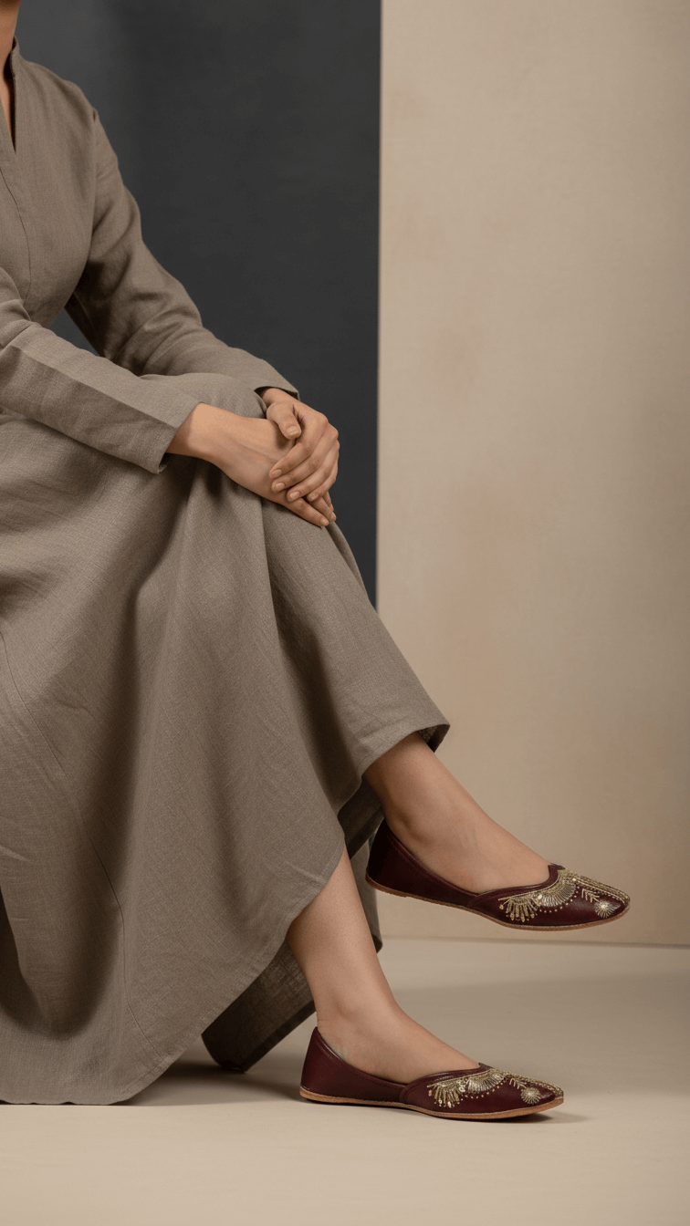 Maroon Formal Khusa EC8545