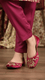 Maroon Formal Khusa EC8546