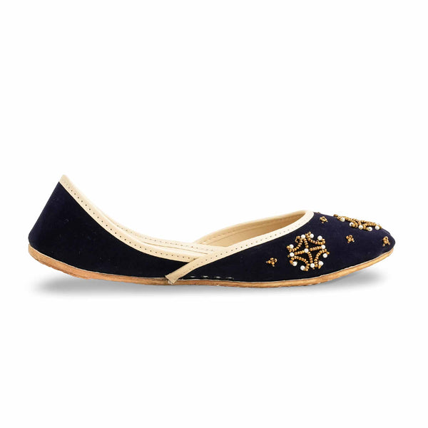 Blue Fancy Khusa For Women EC8560