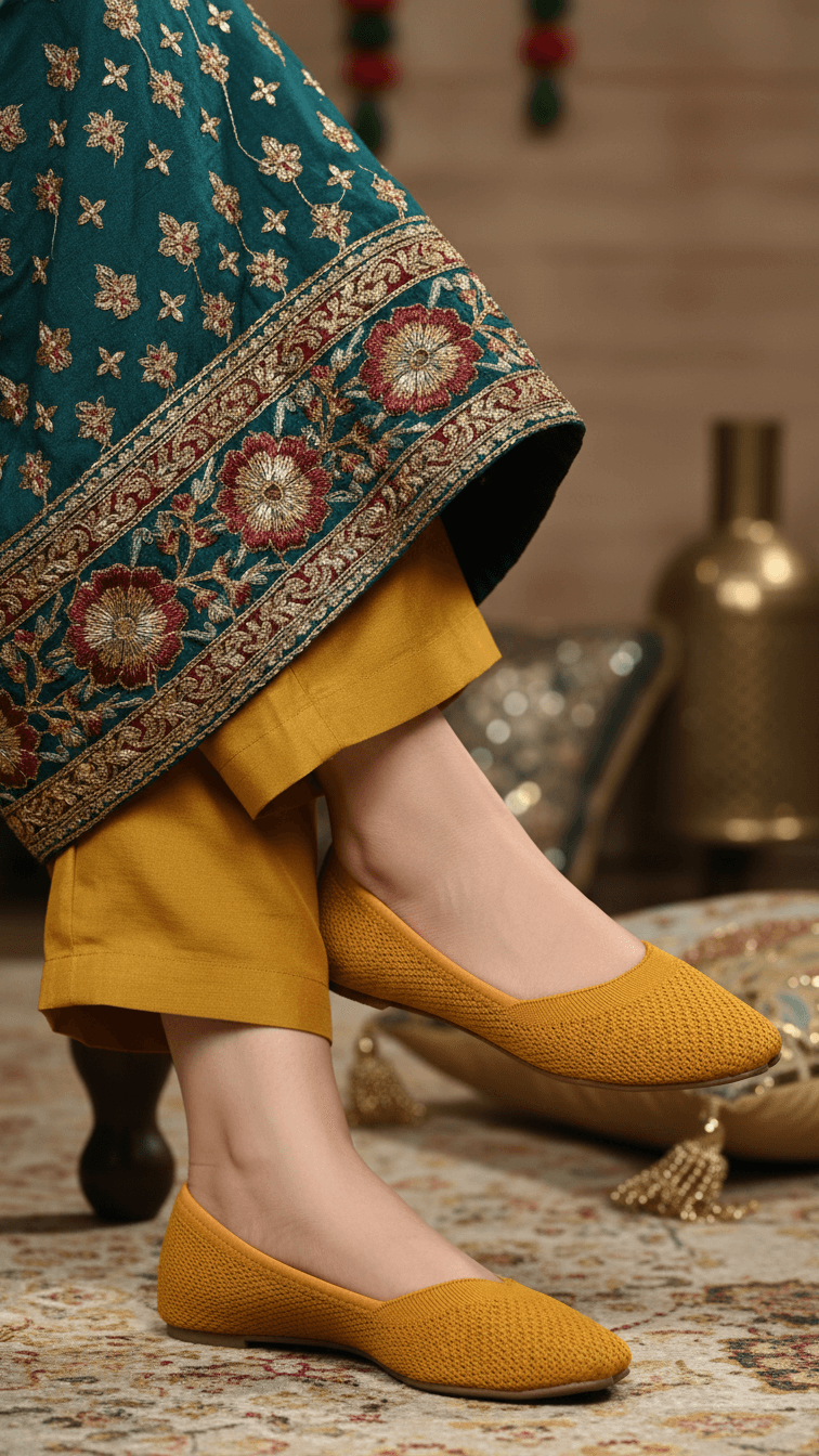 Mustard Casual Khusa EC8573