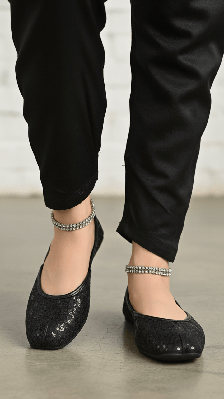 Black Ethnic Khusa EC8574