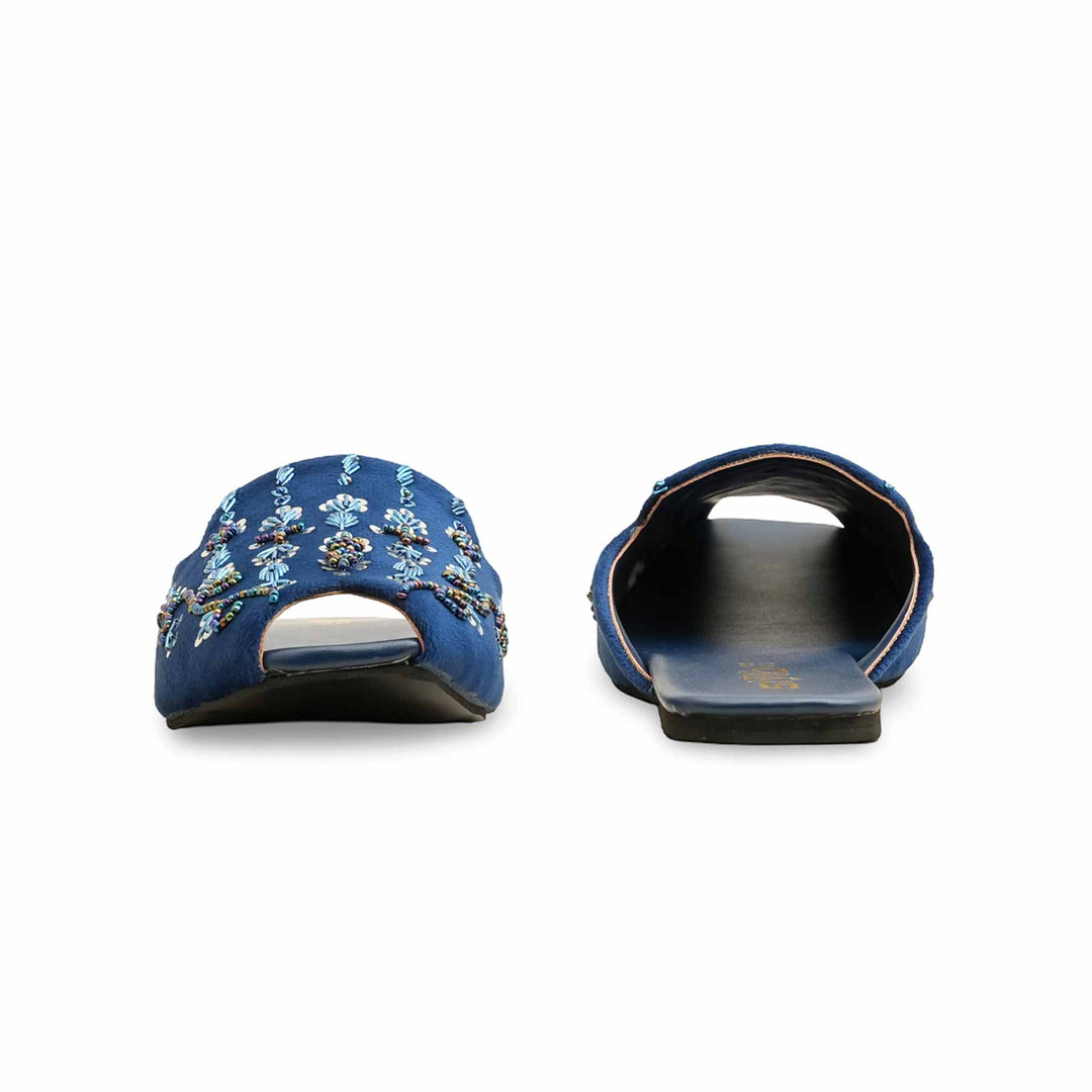 Blue Fancy Back Open Khusa EC8584