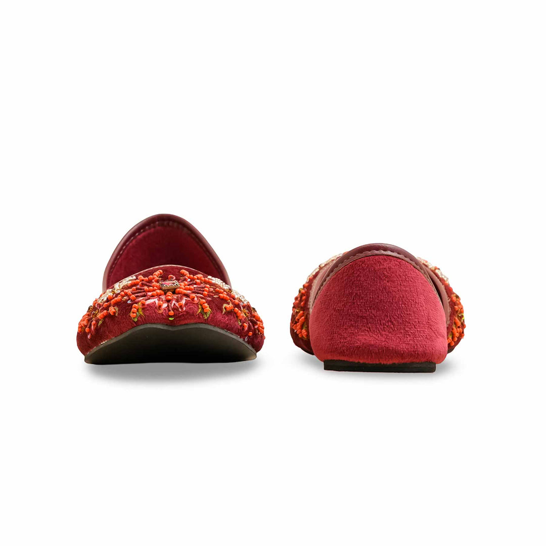 Red Ethnic Khusa EC8586