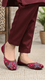 Maroon Ethnic Khusa EC8588