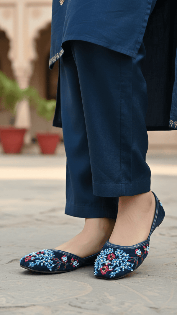 Blue Ethnic Khusa EC8588