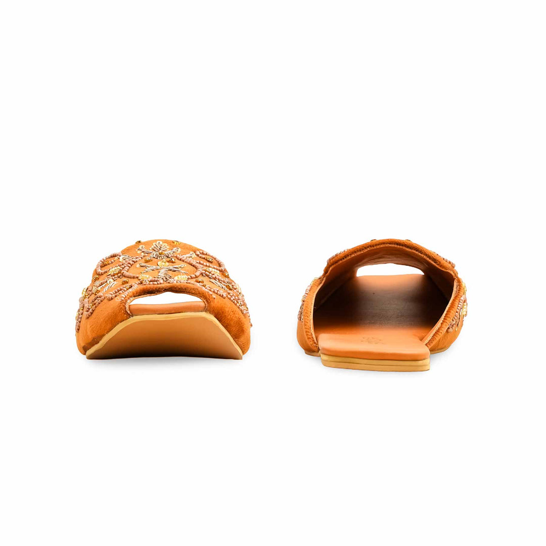 Rust Fancy Back Open Khusa EC8589