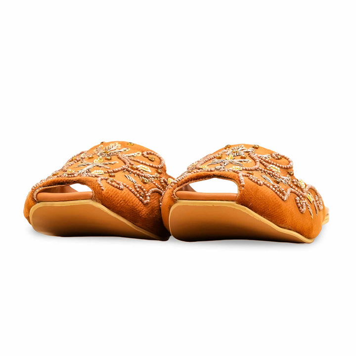 Rust Fancy Back Open Khusa EC8589