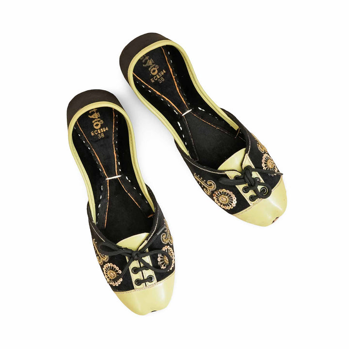 PISTAGREEN Ethnic Khusa For Ladies EC8594