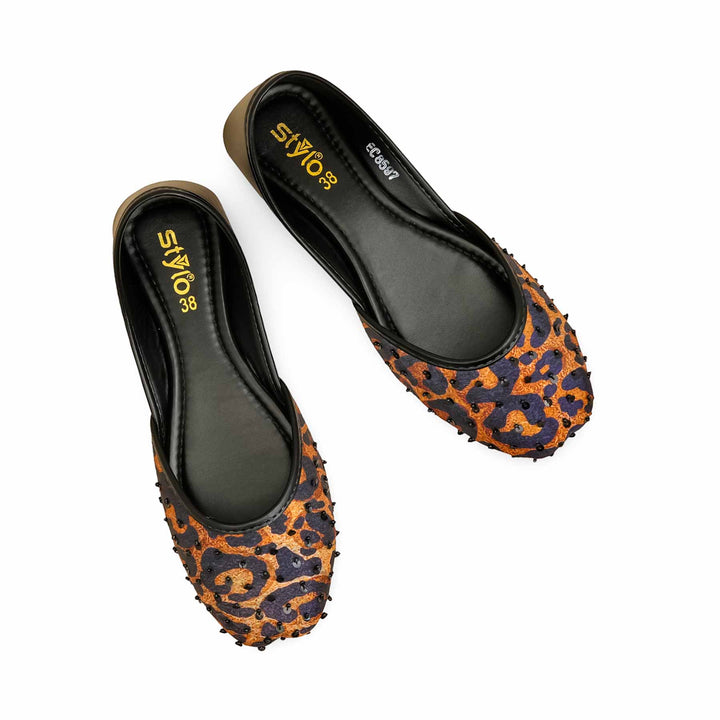Black Ethnic Khusa For Ladies EC8597