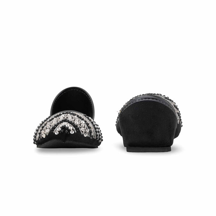 Black Fancy Women Khusa EC8608