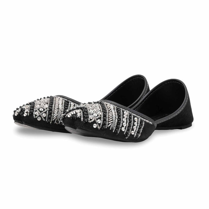 Black Fancy Women Khusa EC8608