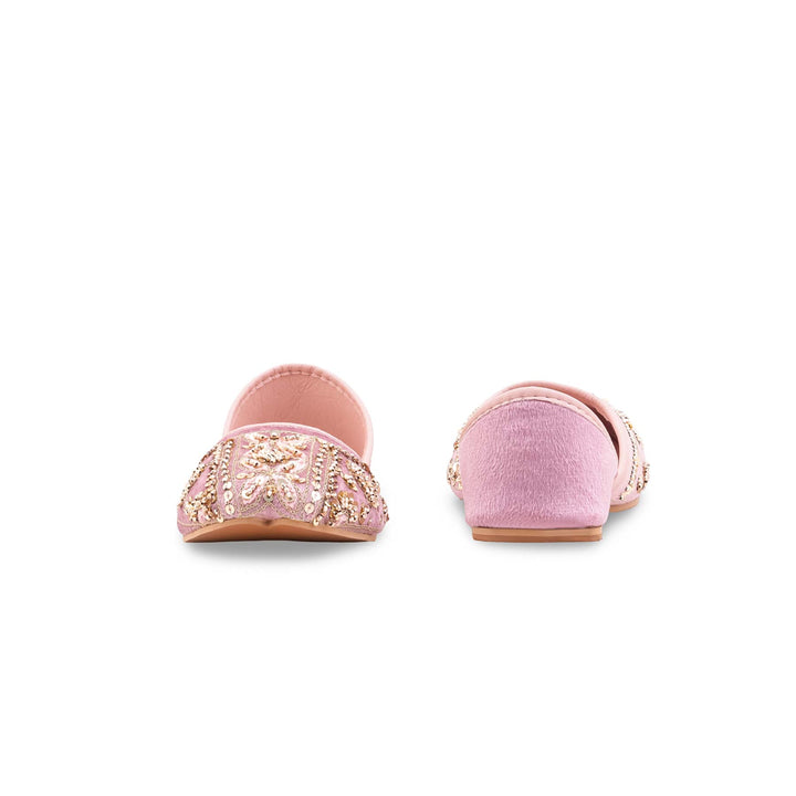 Pink Fancy Khussa For Women EC8609