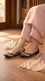 Black Fancy Khussa For Women EC8618