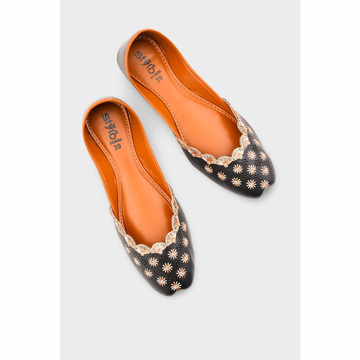 Black Ethnic Khussa EC8620