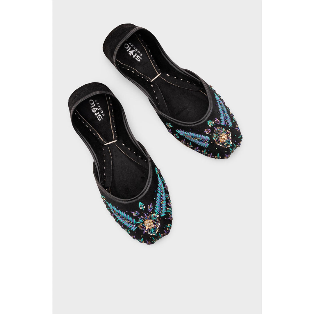 Black Ethnic Khussa EC8627