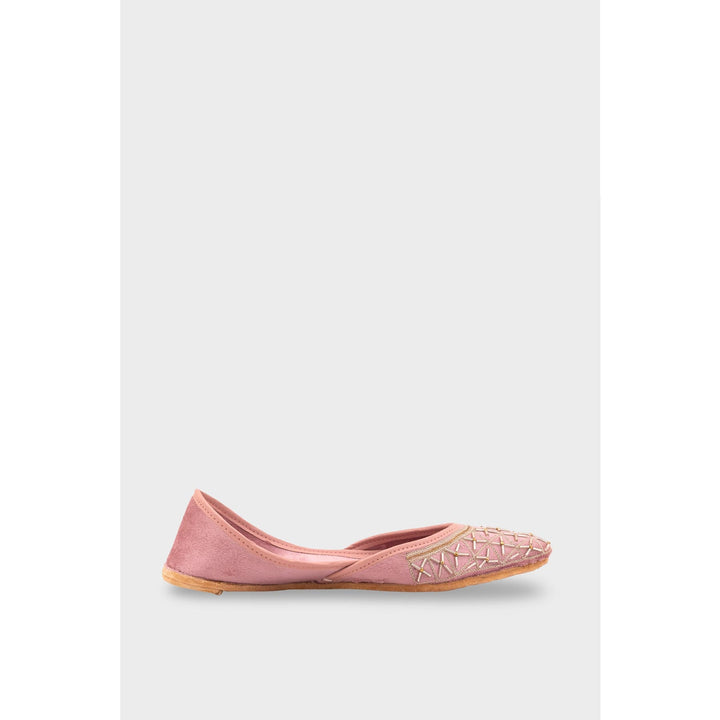 Pink Ethnic Khussa EC8629