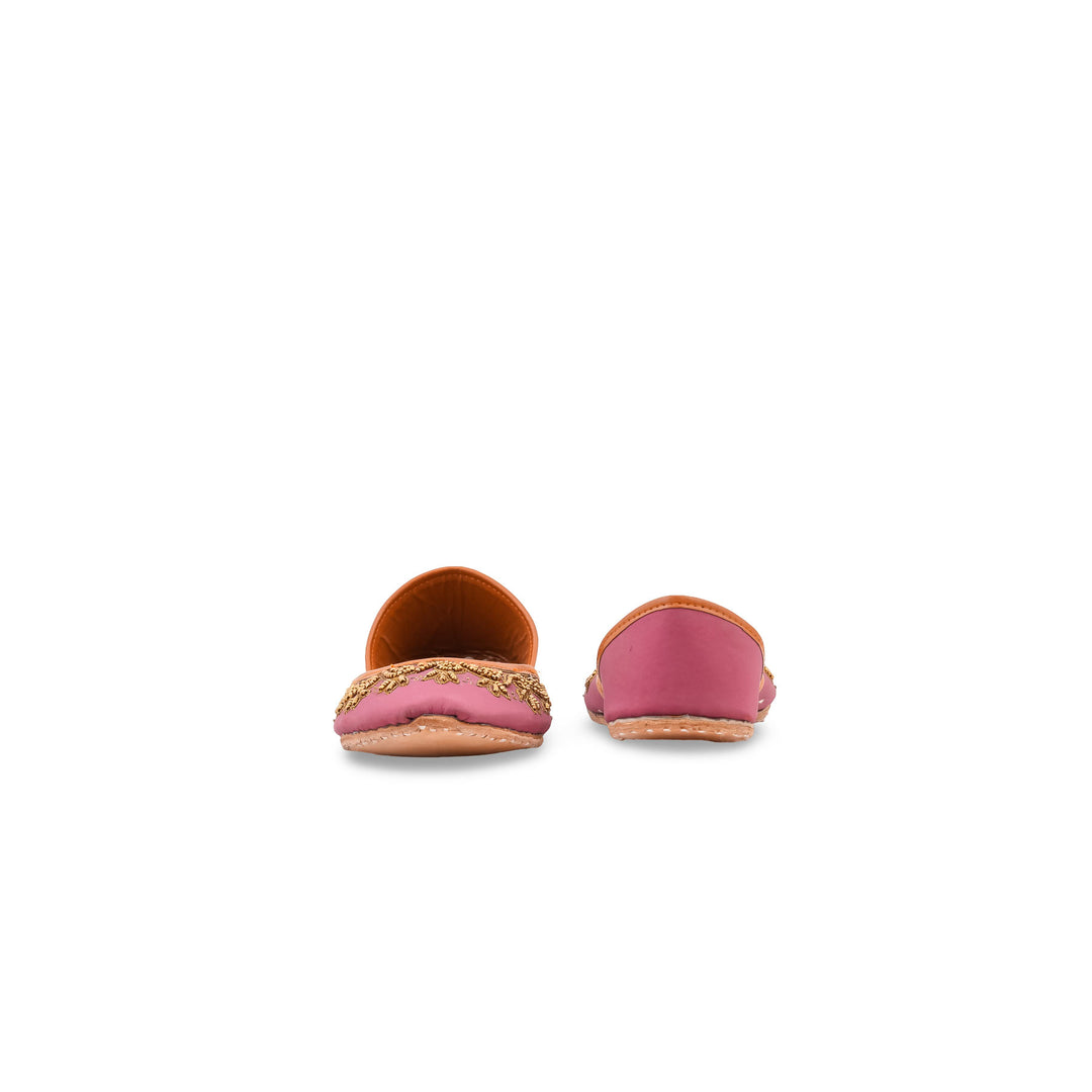 Maroon Fancy Khussa For Ladies EC8632