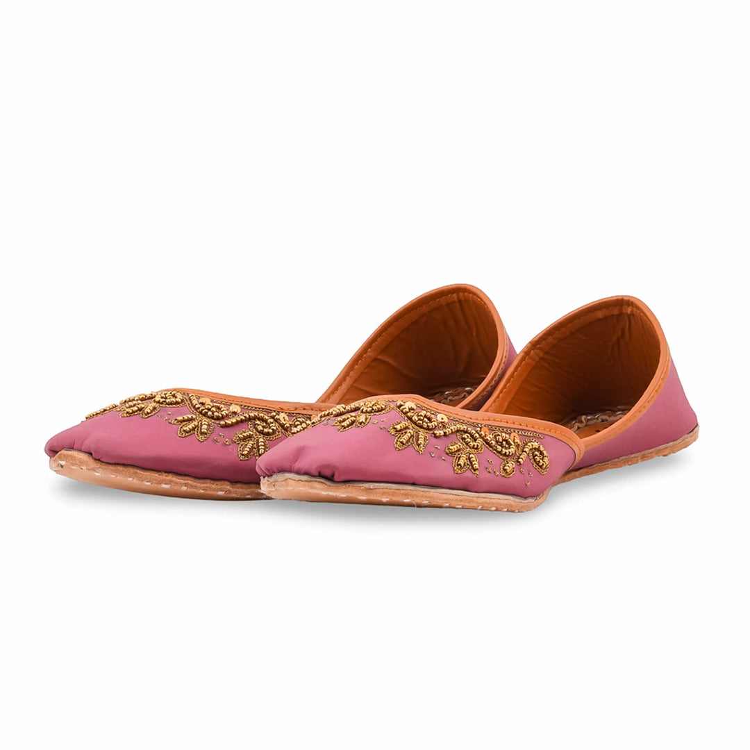 Maroon Fancy Khussa For Ladies EC8632