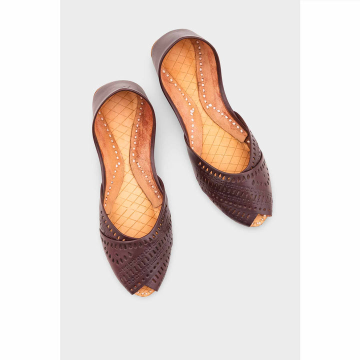 Brown Ethnic Khussa EC8639