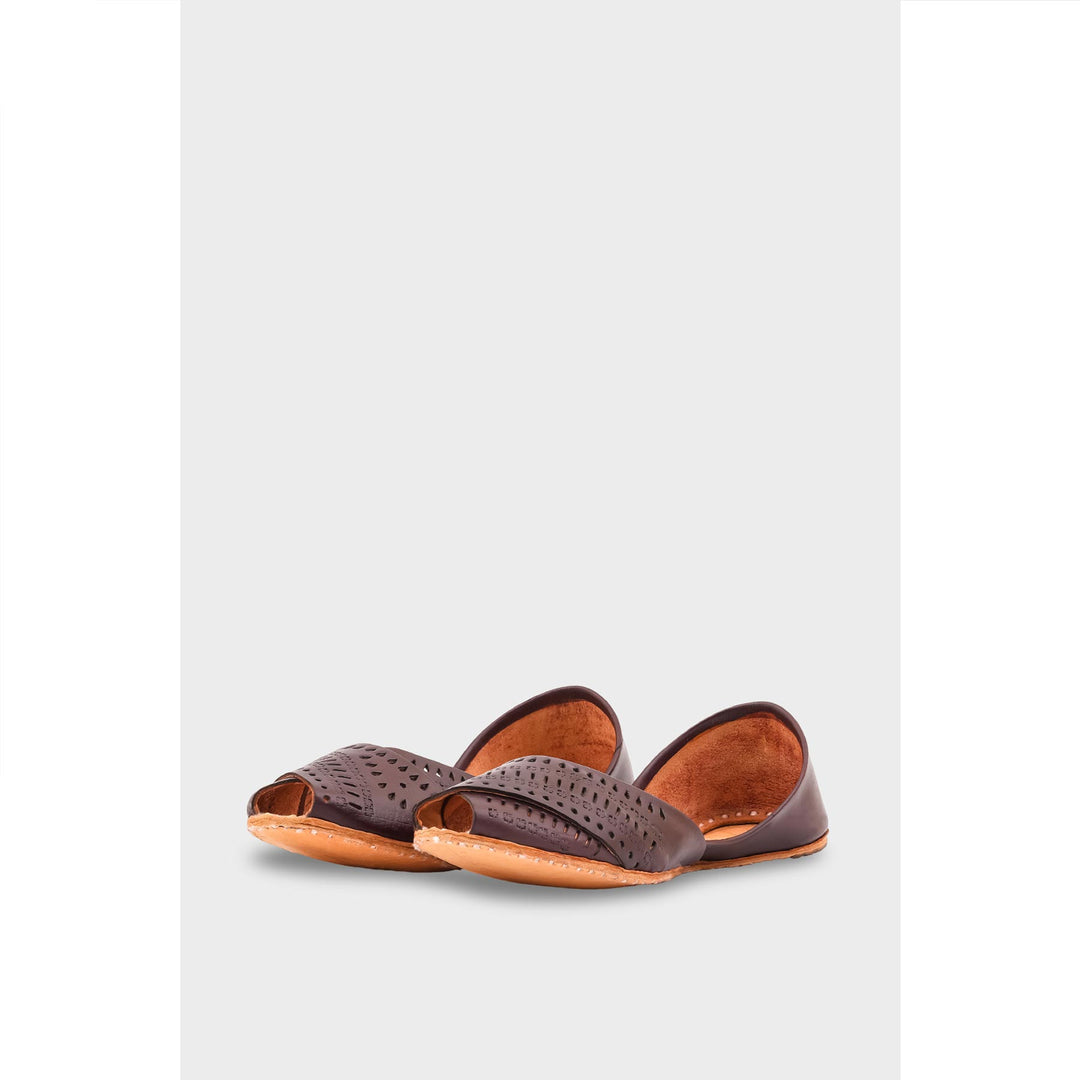 Brown Ethnic Khussa EC8639