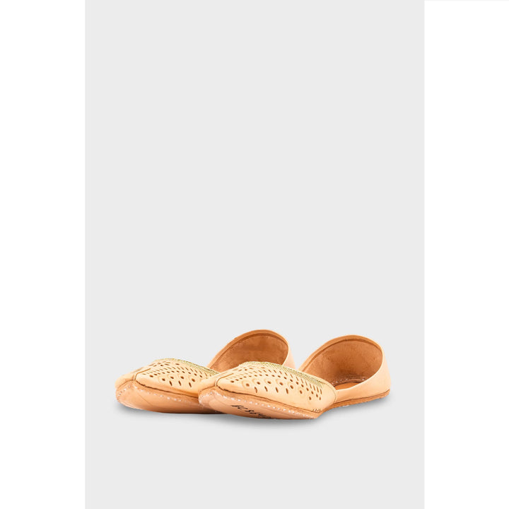 Beige Ethnic Khussa EC8640