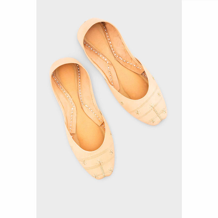 Fawn Leather Khussa EC8642