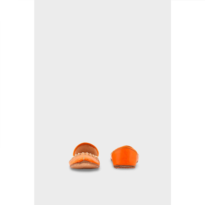 Orange Ethnic Khussa EC8643