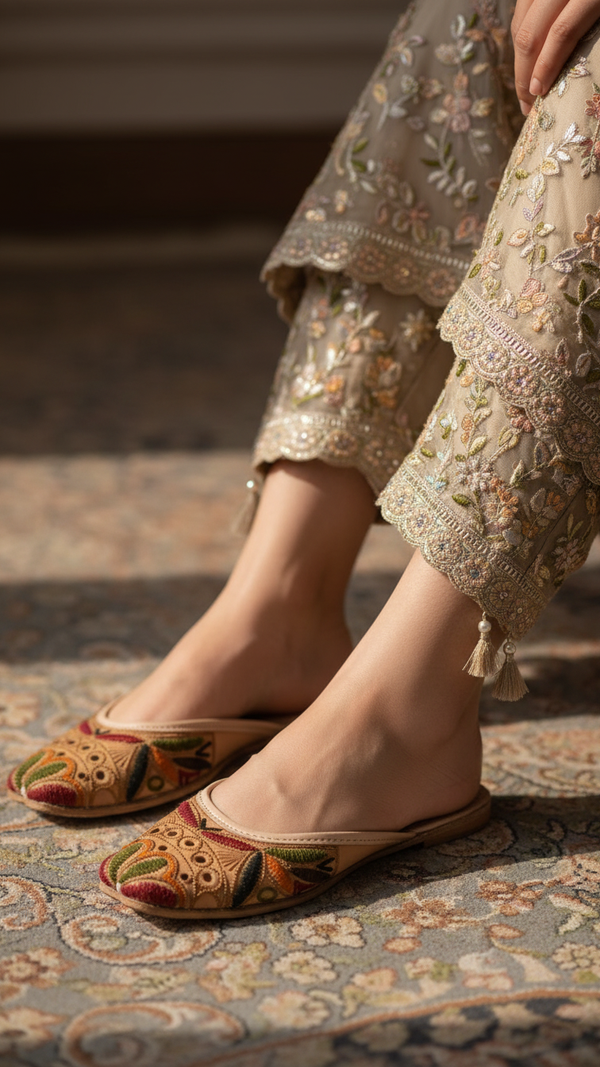 Multy Back open Khussa EC8661