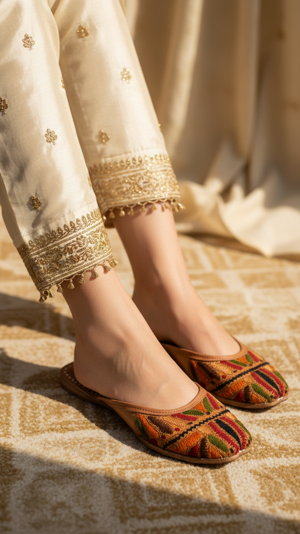 Multy Back open Khussa EC8665