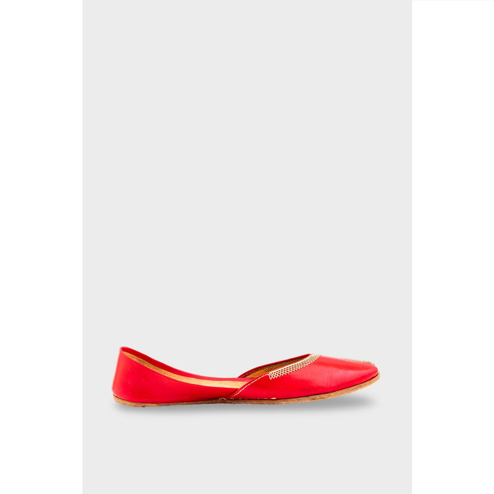 Red Ethnic Khussa EC8667