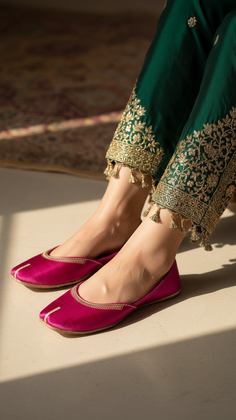 Skpink Ethnic Khussa EC8667
