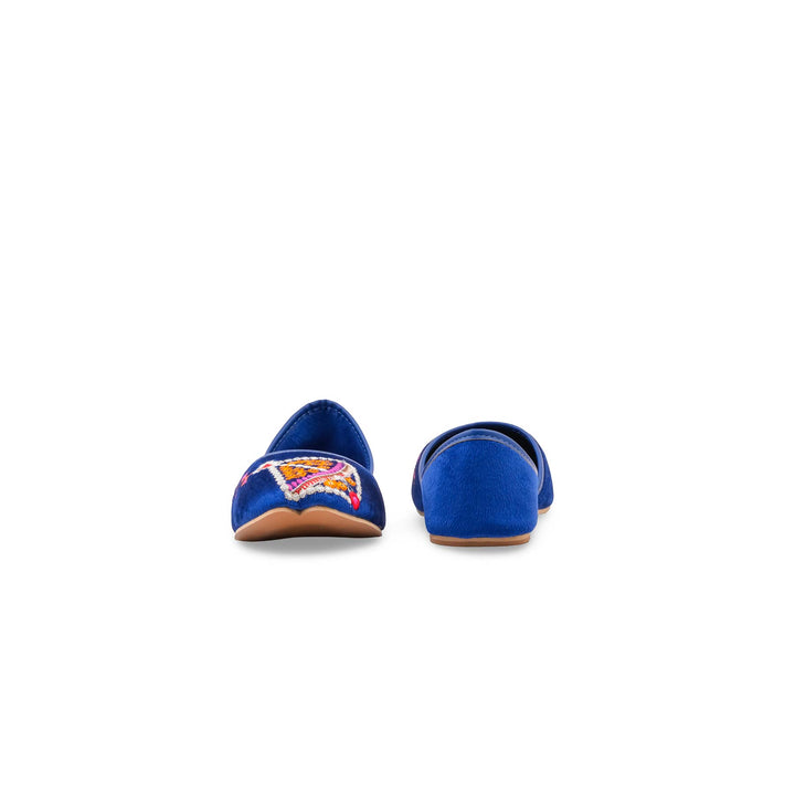 Blue Ethnic Khussa For Women EC8688