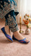 Blue Ethnic Khussa For Ladies EC8688