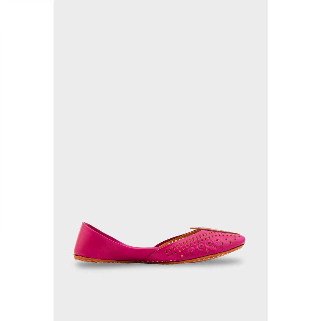 Mejunda Leather Khussa For Women EC8710