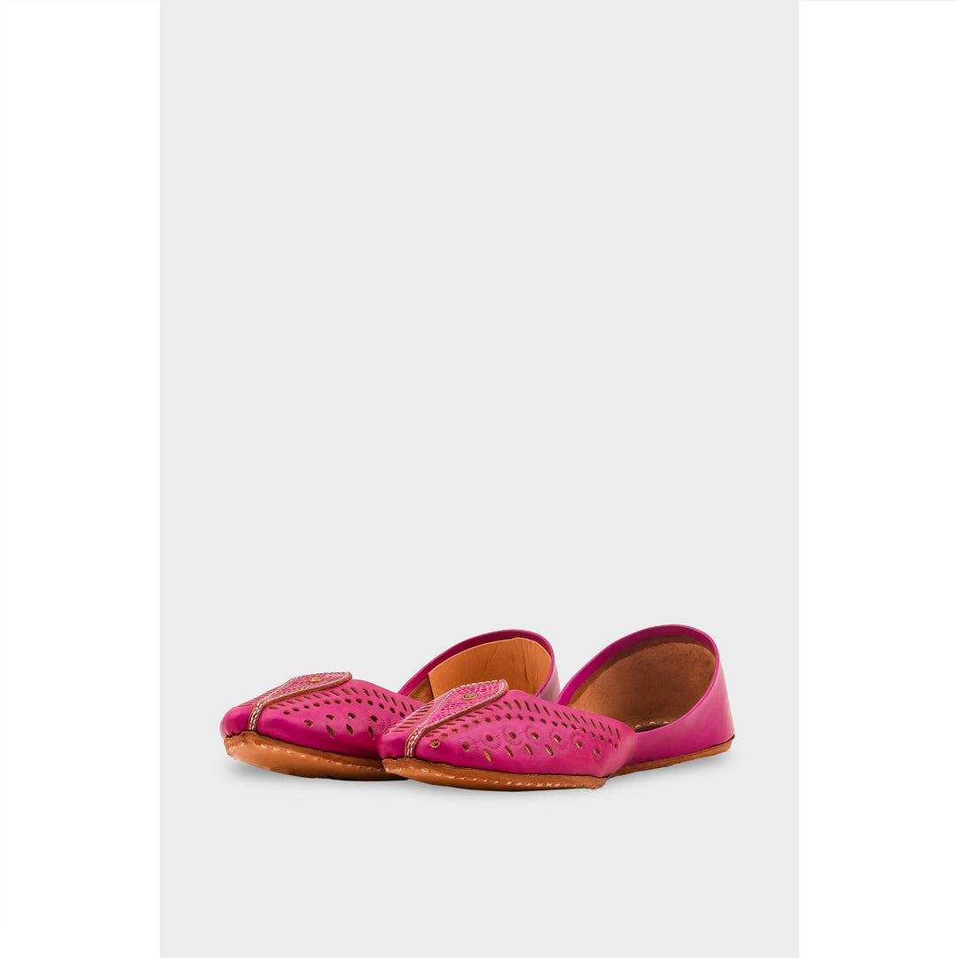 Mejunda Leather Khussa For Women EC8710