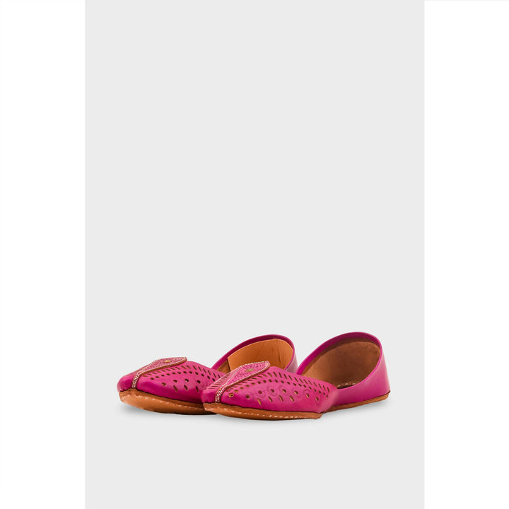 Mejunda Leather Khussa For Women EC8710