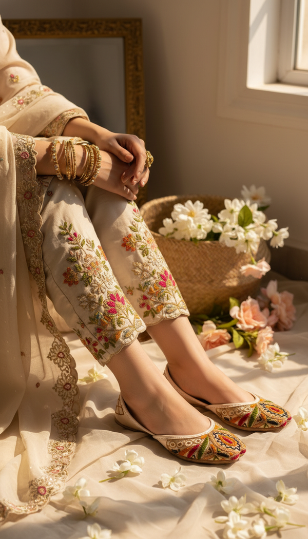 Multy Ethnic Khussa For Ladies EC8757