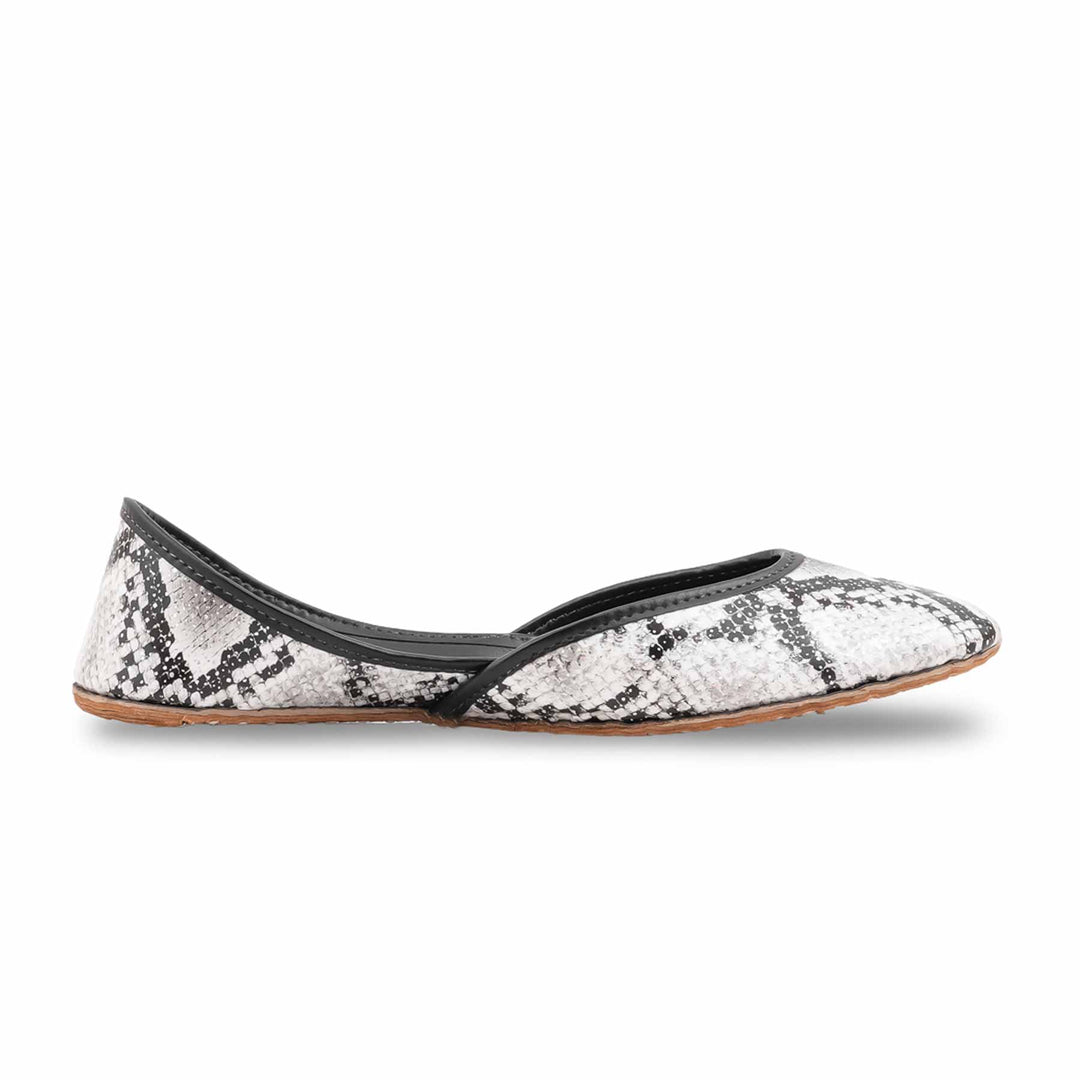Black Ethnic Khussa For Women EC8778