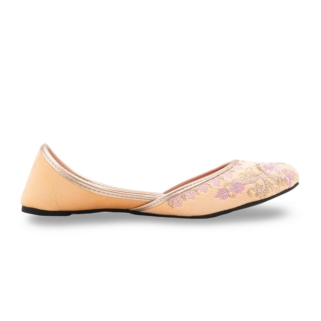 Pink Ethnic Khussa For Ladies EC8781