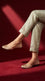 White Ethnic Khussa For Women EC8794