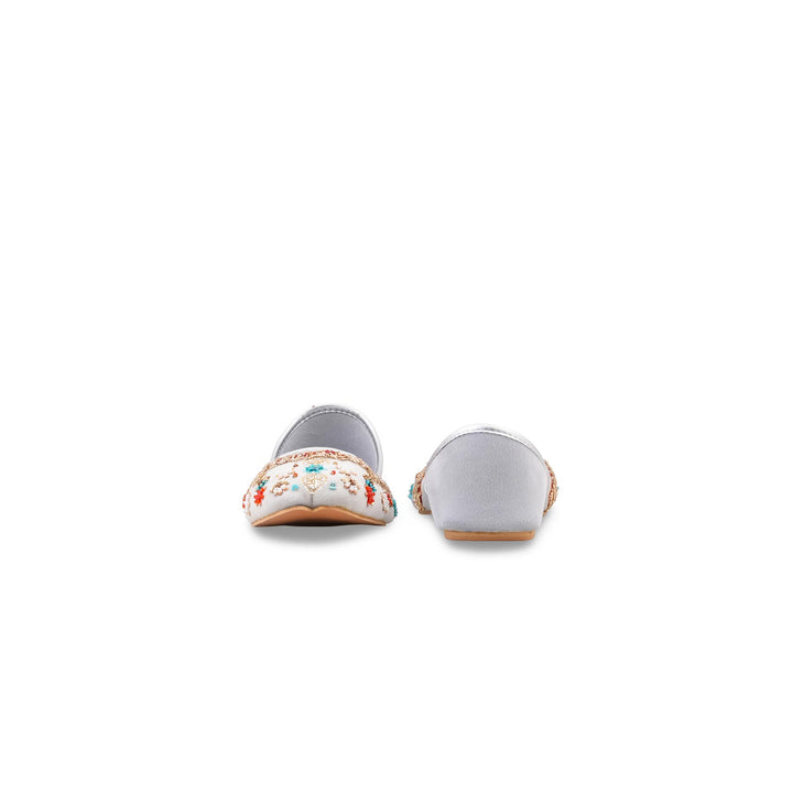 Grey Ethnic Khussa For Ladies EC8809