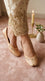 Fawn Leather Khussa For Women EC8866